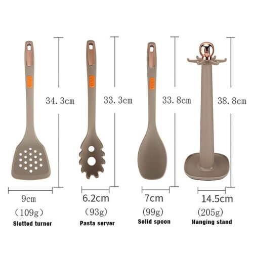 95522387047971F54ABE356B6A7D02F7.jpg 7-Piece Silicone Pack Nylon Cookware Set