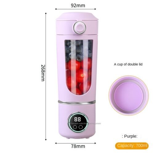 Portable USB-Charging Juicer & Ice Crusher Cup