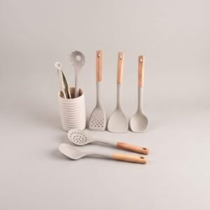 7-Piece Silicone Pack Nylon Cookware Set