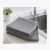 Dual-Texture Microfiber Scrub Cloths - 6 Pack