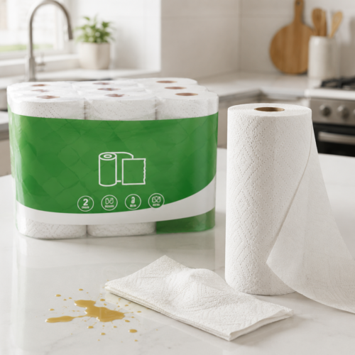 Paper Towels 12 Double Rolls