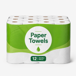 Paper Towels 12 Double Rolls